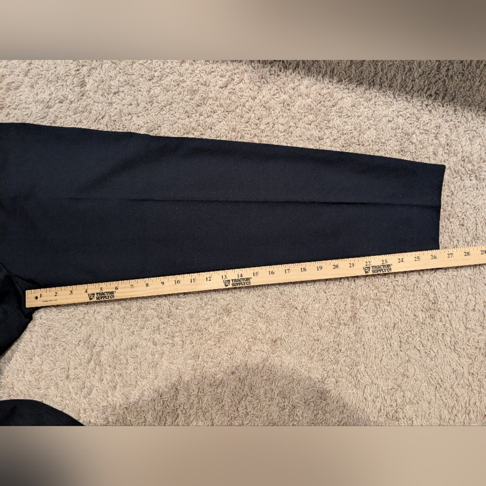 NWT Whistles Lila Ponte Knit Trousers pants in navy blue - Picture 10 of 10
